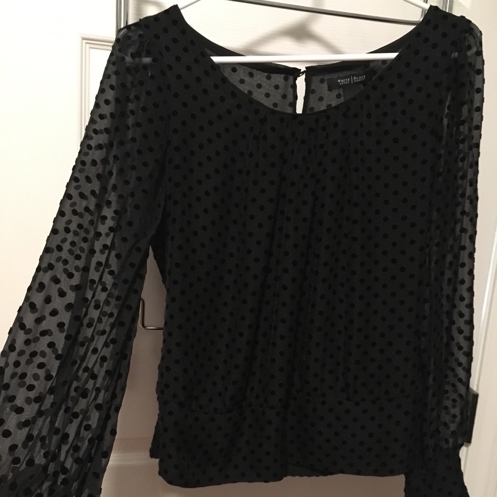 White House Black Market blouse top shirt size 6